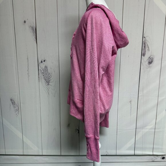 Patagonia Womens Cloud Stack Hoody Pink Size XL Style 54490 Organic Cotton EUC - Picture 2 of 10